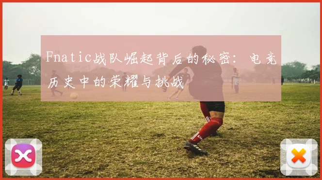 Fnatic战队崛起背后的秘密：电竞历史中的荣耀与挑战